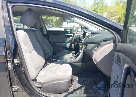 2012 Hyundai Elantra Gls z USA, uszkodzony, nr VIN 5NPDH4AE6CH147412